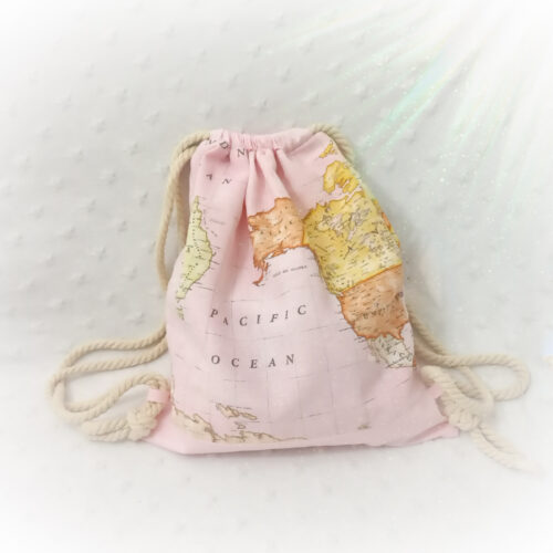Σακίδιο – Map that trip (pink)